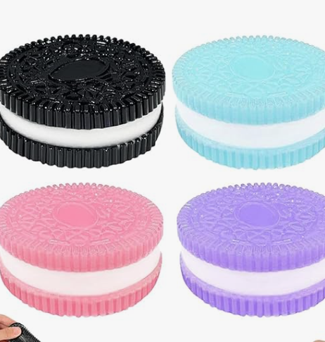 Lot De 4 Jouets Anti-Stress À Presser - Taba Squishy Ultra Doux Noir, Bleu, Rose, Violet